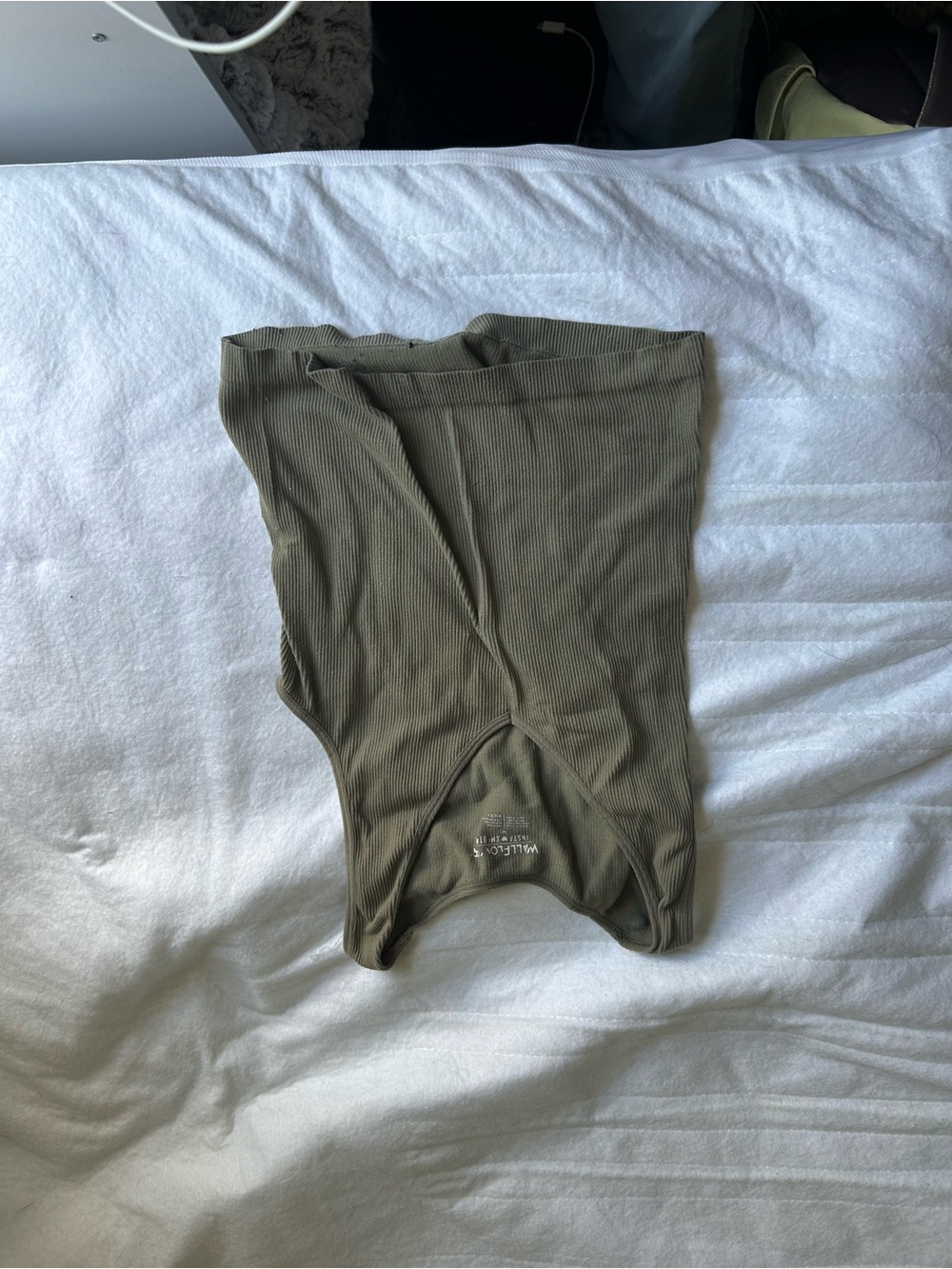 Women’s olive green tank top